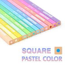 Cretacolor fine art pastel pencils. Plastic Pastel Color Pencils In Square Shape Products List Dalian Golden Time Enterprise Co Ltd