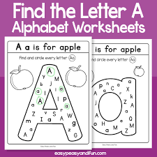 Kids practice upper and lowercase letters, letter sounds, . Letter A Easy Peasy And Fun Membership