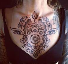 100 Nice Chest Tattoo Ideas Cuded Chest Tattoos For Women Mandala Chest Tattoo Tattoos For Women