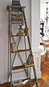 Pin By Susana Corneli On Inside My Home In 2020 Old Ladder Decor Ladder Decor Wood Ladder Decor