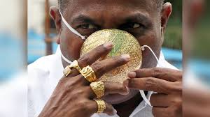 Today gold price in india for 24 karat gold is 46,921 rupees per 10 grams. This Pune Man Got A Mask Made Of Gold And This Is How Much It Costs Gq India