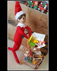 Elf On The Shelf Ideas Coles Mini Shop Collectables Christmas Shopping Ideas Elf On The Shelf Elf Antics Elf