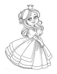 Find cute pages to color that your kid will love. 61 Princess Coloring Pages Free Printables For Kids Adults