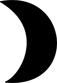Svg Dark Crescent Moon Night Free Svg Image Icon Svg Silh