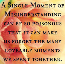 A Single Moment Of Misunderstanding Misunderstood Quotes Misunderstandings Illusion Quotes