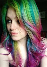 Rainbow Hair Color Ideas Haircut Styles Rainbow Hair Color Rainbow Hair Multi Colored Hair