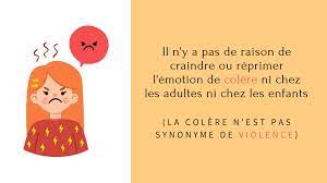 Se mettre un chemisier, des lunettes noires, de la crème. Il N Y A Pas De Raison De Craindre Ou Reprimer L Emotion De Colere Ni Chez Les Adultes Ni Chez Les Enfants La Colere N Est Pas Synonyme De Violence Apprendre A Eduquer