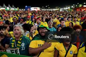 Licensable picture: FIFA World Cup 2026 - Group C - Brazil v Haiti - Fans gather in Rio de Janeiro
