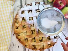 Apple kuchen, the german classic, with yeast dough base and roasted apples. Apple Pie Vegan Mainbacken
