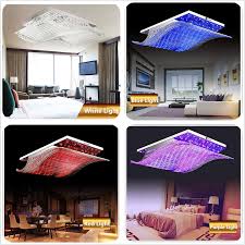 Sqeeze together, like tongs, and pull down and out of the slot in the recessed frame. Kalri Modern Crystal Chandelier Lighting Flush Mount Led 4 Light Color Changing Ceili Modern Crystal Chandelier Crystal Chandelier Lighting Chandelier Lighting