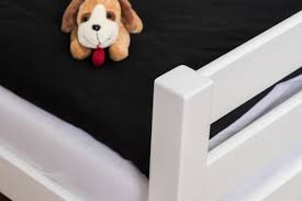 Kauf auf rechnung schnelle lieferung kostenloser rückversand. Bunk Bed Children S Bed Pauli With Shelf And Slide Solid Beech Wood White Painted Incl Slatted Frame 90 X 200 Cm