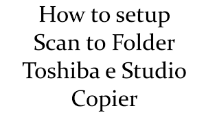 Capcom reveals resident evil 8 v. How To Setup Scan To Folder Smb In Toshiba E Studio Copier Youtube