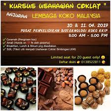 The malaysian cocoa board (mcb) or lembaga koko malaysia is a federal statutory research and development agency under the ministry of plantation industries and comodities (previously called ministry of primary industries malaysia). Coklat Lembaga Koko Malaysia