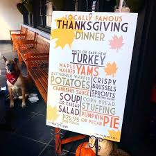 Thanksgiving Day Dining Options South Bay Events