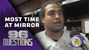96 Questions With Brian Robison: If Your Belly Button Was A Button, What  Would You Have It Do?