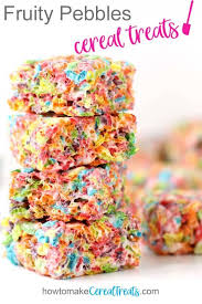 Fruity Pebbles Rice Crispy Treats Howtomakecerealtreats Com Video Recipe Salty Sweet Treats Fruity Pebbles Treats Crispy Treats