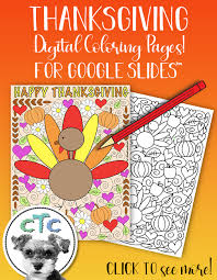 Google slides will discard both the stop and its color. Thanksgiving Digital Coloring Pages Distance Learning For Google Slides Coloring Pages School Activities Distance Learning