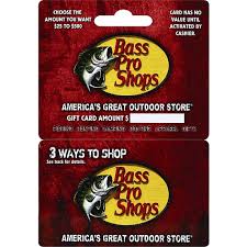Bass pro shop gift card deals. Bass Pro Shops Gift Card 25 To 500 Gift Cards Hugo S Family Marketplace