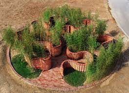 Weiguo Xu Brick Labyrinth Garden Built By Robotic Arms