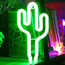 Need to worry about sighted drilling holes on the door, either the door will be scratched. Xiyunte Cactus Neon Signs Neon Lights For Wall Decor Battery Or Usb Operated Led Cactus Neon Light Green Signs Light Up For Bedroom Christmas Living Room Kids Room Birthday Party Bar