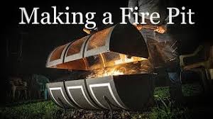Keep flammable materials, plastic and furniture away from the burning fire pit; Making A Fire Pit From A 55 Gallon Oil Drum Youtube