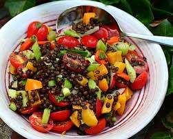 For home cooks who are hungry for something good: Summer Lentils A Great Summer Salad Recipe