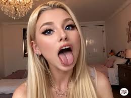 16 year old Kristina Pimenova, nude, long platinum blonde wavy messy hair -  SeaArt AI