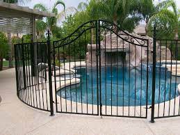 Waterwarden 5 feet high x 30 inches wide beige in ground self closing pool safety gate model# wwg301b 4 ft. Is Your Pool Safety Fence Truly Safe Tips That Help With Fence Compliance My Pool Safety Pty Ltd
