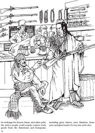 Welcome To Dover Publications Coloring Books Coloring Pictures Fur Trade