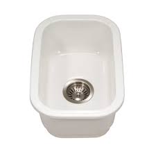 Sharp and clean design characterises the houzer zero radius sink bringing a subtle beauty to bars and prep areas. Fireclay Undermount 13 Inch Rectangular Bar Sink Houzer