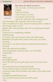 Anon has a foot fetish : r/greentext