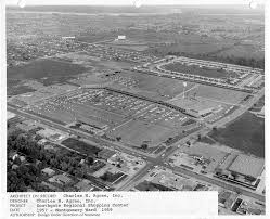 Southgate Shopping Center Aerial View 1959 Aerial View Aerial Pure Michigan
