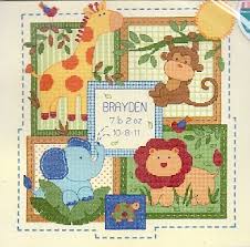 Baby boy birth sampler cross stitch kit (4) £20.00. Cross Stitch Samplers