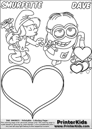 There are coloring pages of flowers, animals, hearts, robots, rainbows, and even unicorns. Coloring Page With Smurfette Trying To Kiss With Her Eyes Closed And A Rose In Her Hand Next To Her Coloring Pages Valentine Coloring Valentines Day Coloring
