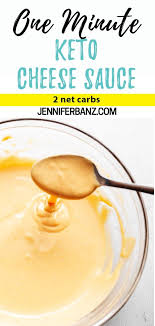 1 Minute Keto Nacho Cheese Sauce Is The Perfect Recipe For Those Who Still Want To Enjoy Everyones Favorite Keto Cheese Low Carb Cheese Sauce Keto Recipes Easy