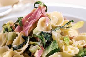 Teigwaren Mit Schinken Und Lattich Rezept Rezepte Lattich Teigwaren