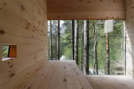 The village valdal is located in fjord municipality , about 90 minutes driving from the city of ålesund, or one hour from åndalsnes via the national tourist route of trollstigen. The Juvet Landscape Hotel Jsa Jensen Skodvin