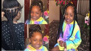 Your hair should be in good health before you start with the process of braiding to avoid damaging the hair and making the process much more fun. How To Kids Box Braids Natural Hair Kid Braid Styles Lifestyle Nigeria