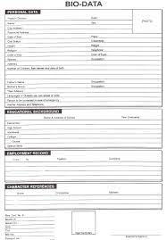 Name, age, colour, height, skills, hobbies, allergies etc. Download Free Blank Resume Forms Pdf Biodata Format Resume Format For Freshers Biodata Form