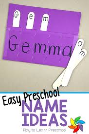 Easy Do It Yourself Name Activities For Preschoolers Letter Learning Activities Preschool Names Kindergarten Learning Activities