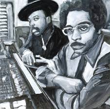 Kenneth Gamble & Leon Huff Painting by Christy Powers