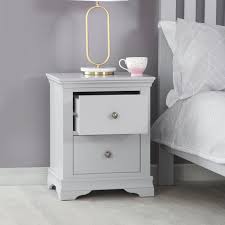 Pin By Chiltern Oak Furniture On Florence Grey With Images Large Bedside Cabinet Grey Painted Furniture Painted Bedroom Furniture