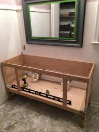 Maybe you would like to learn more about one of these? Build A Diy Bathroom Vanity Part 2 Attaching The Sides Diy Bathroom Vanity Diy Bathroom Design Rustic Bathroom Vanity Diy