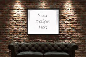 Poster Frame Mockup 4x5 8x10 16x20 24x30 Large Frame Etsy Poster Frame Wall Poster Frame Frame Mockups