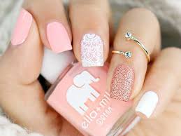 Home nail art ideas 30 girly light pink nail designs. Light Pink And Rose Gold Nails Nail And Manicure Trends