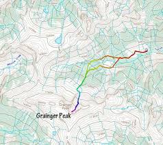 Ironton broad head bull pin — 13in.l x 1 1/4in. Grainger Peak Steven S Peak Bagging Journey