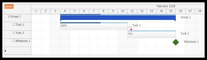 67 studious gantt chart component