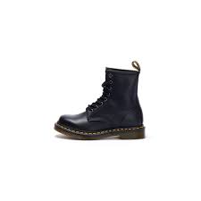 Dr Martens Anfibio 1460 W Nappa Dr Martens Black Mascheroni Sportswear