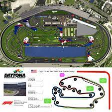 You guys got to think three weeks ago we weren't even running this race, so for nascar competition to figure out what we needed to do and give it to. Daytona International Speedway F1 Layout Daytona Beach Fl Usa Racetrackdesigns