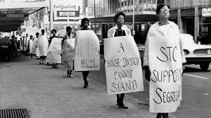 Protesting a Department Store in Atlanta